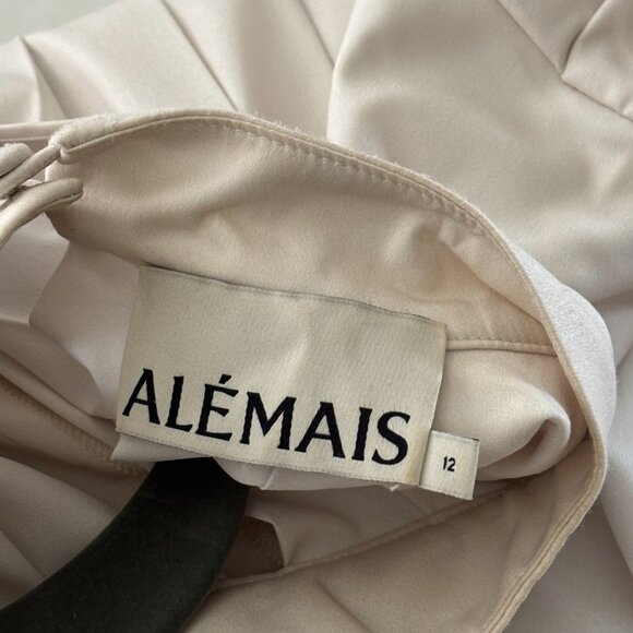 Alemais Rider Pleat Blouse - Size 12 UK/US 8 - Picture 16 of 16